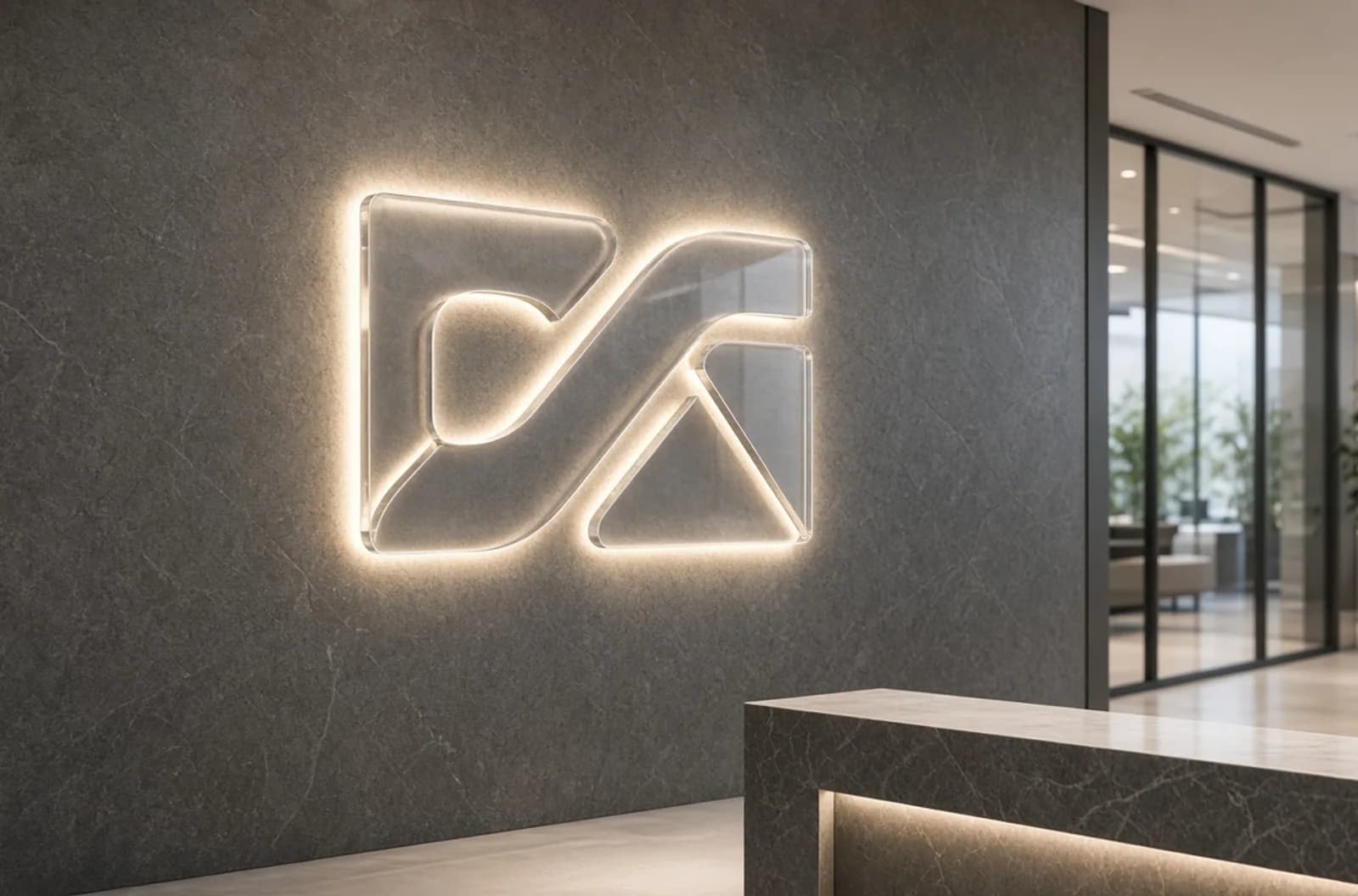 Acrylic Office and Reception Signs: Design Without Visual Clutter