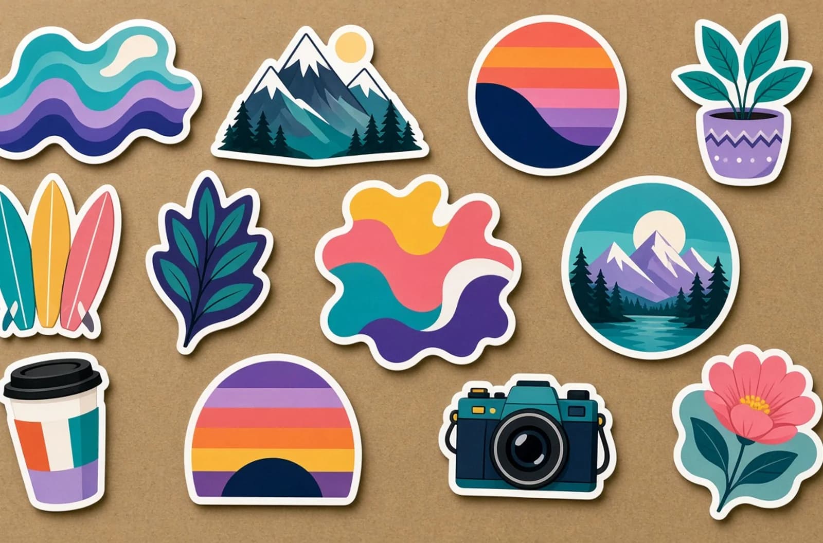 Custom Sticker Design and Printing Guide for Small Brands