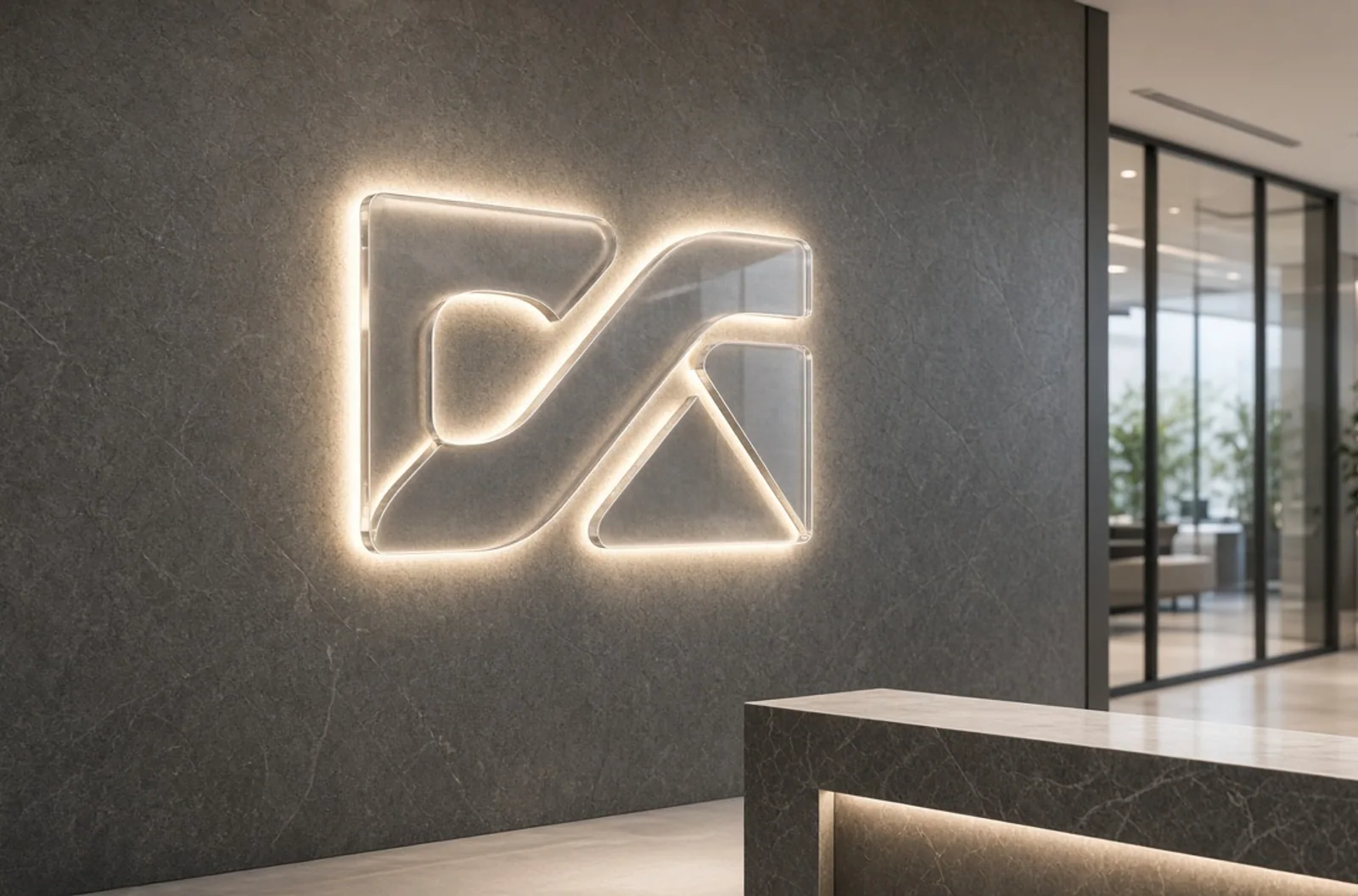 Acrylic Office and Reception Signs: Design Without Visual Clutter