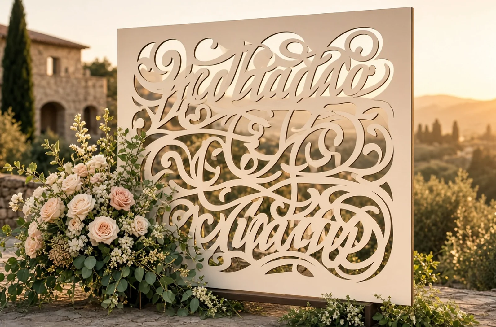 Wedding Laser-Cut Signs in Orange County: Timeline and Design Guide