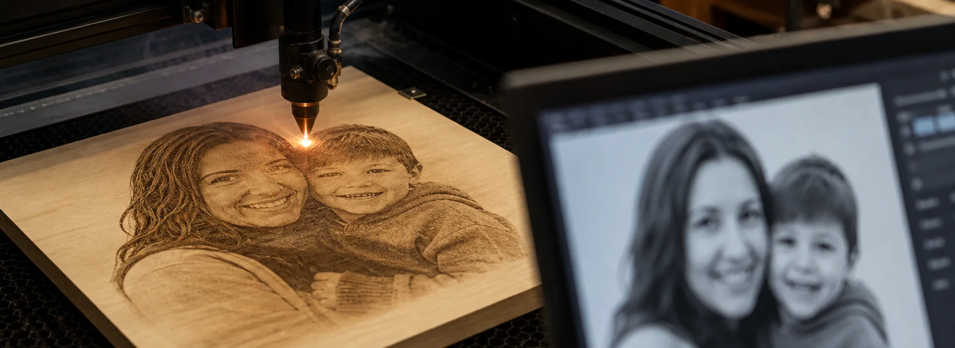 Pet Portrait Engraving