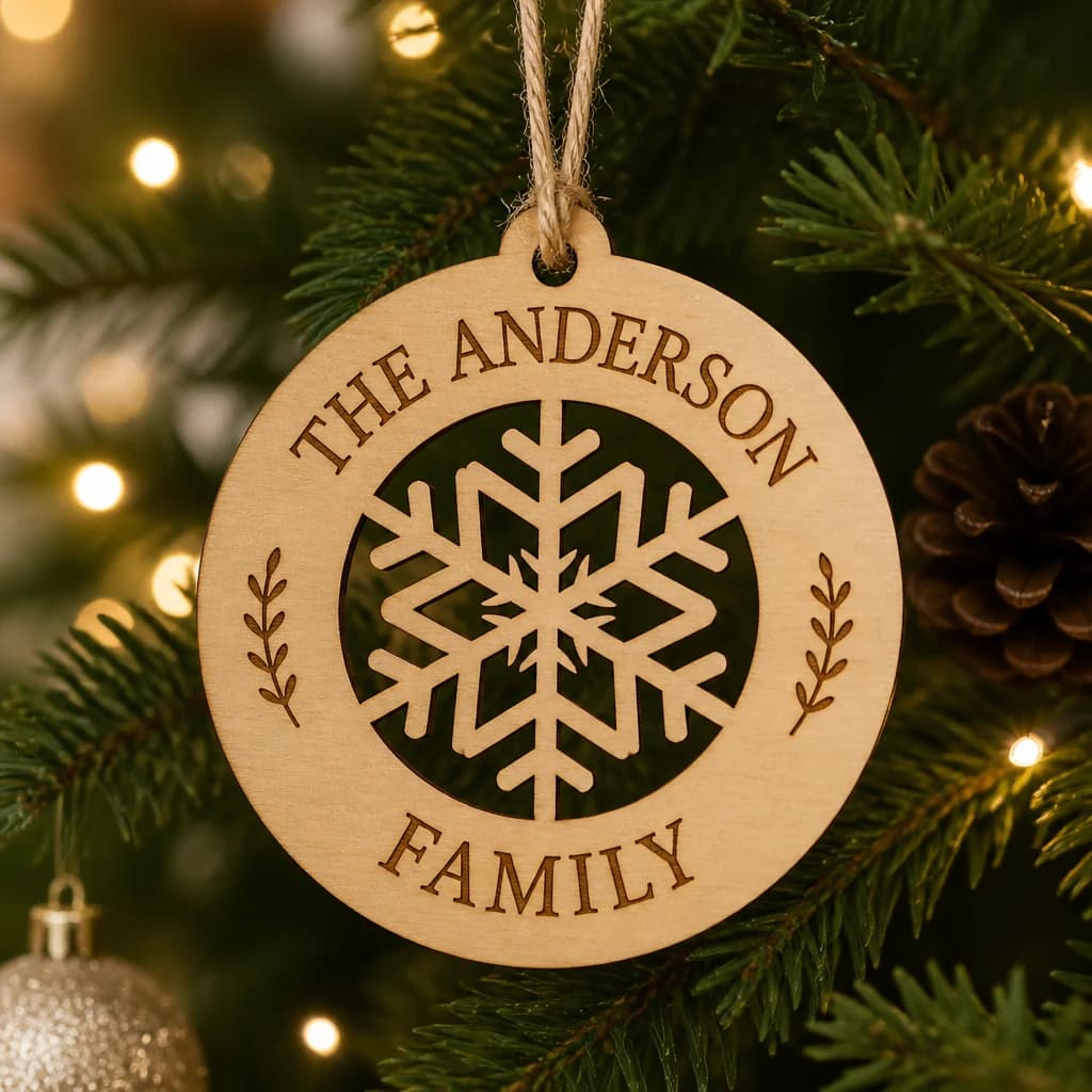 Custom Holiday Ornament