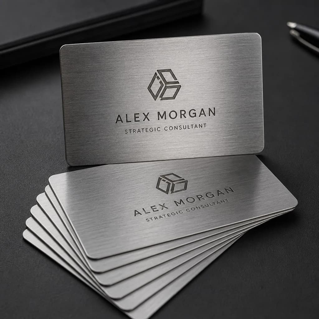 Metal Business Cards