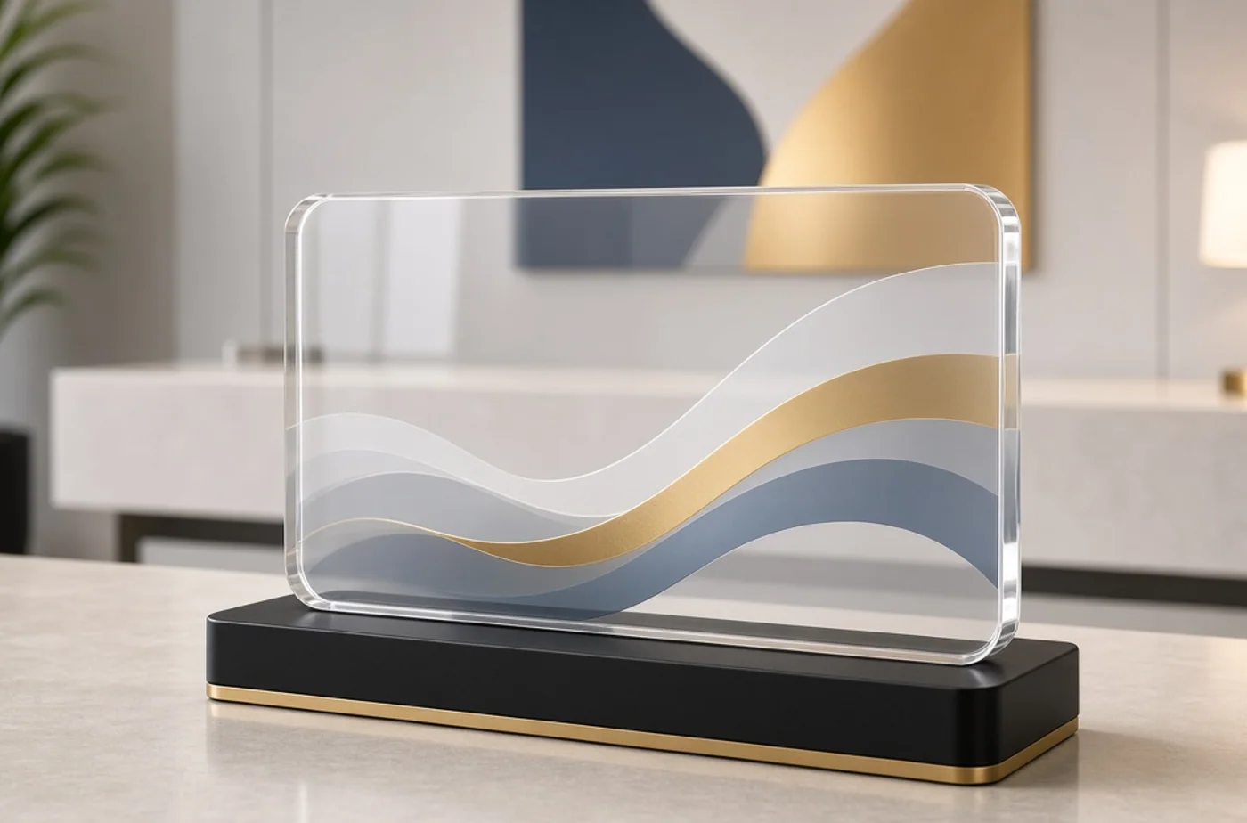 Finished custom product inspiration for acrylic laser cutting and engraving