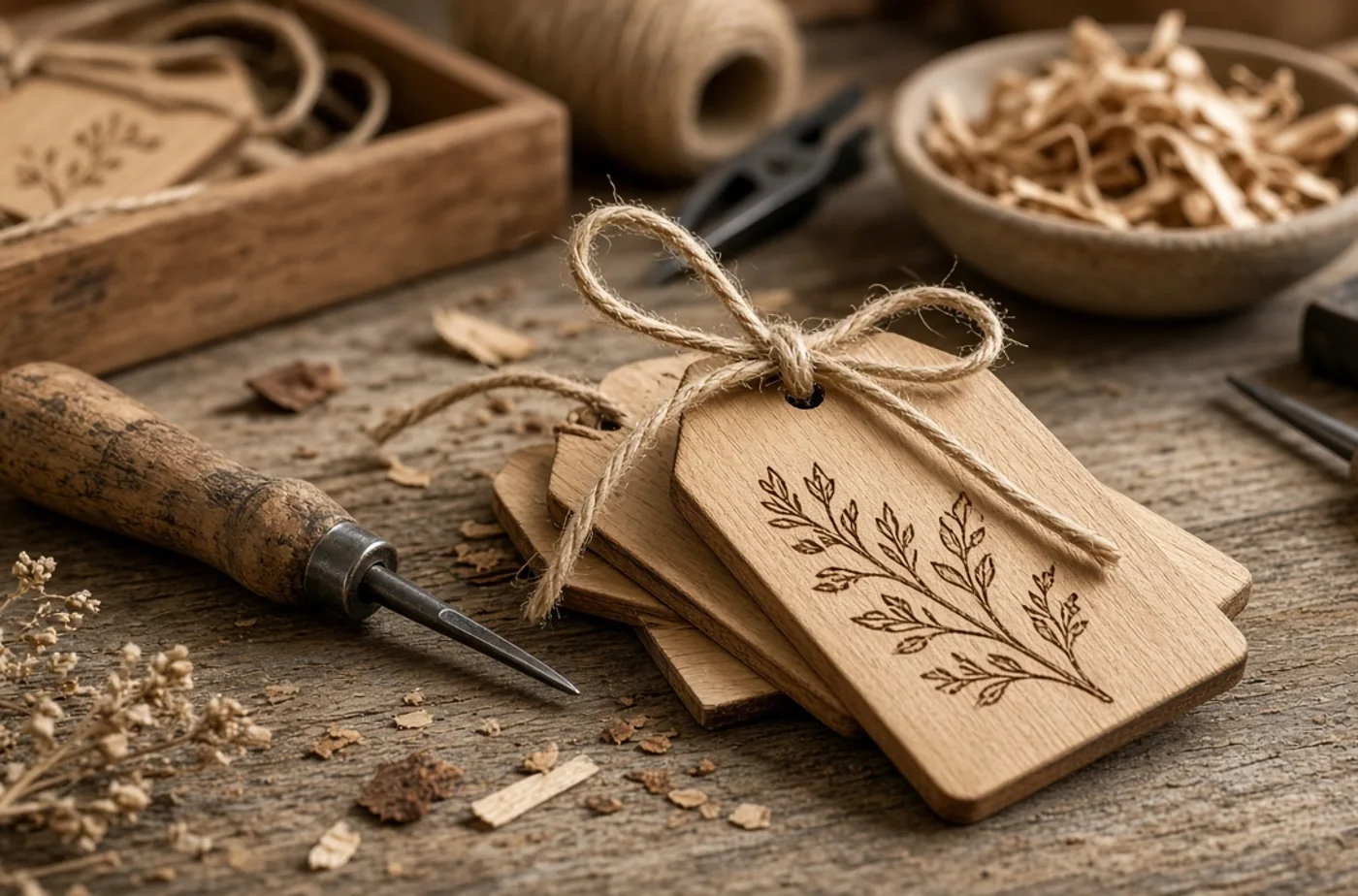 Handmade Laser-Engraved Gift Ideas with a Personal Story example and material inspiration