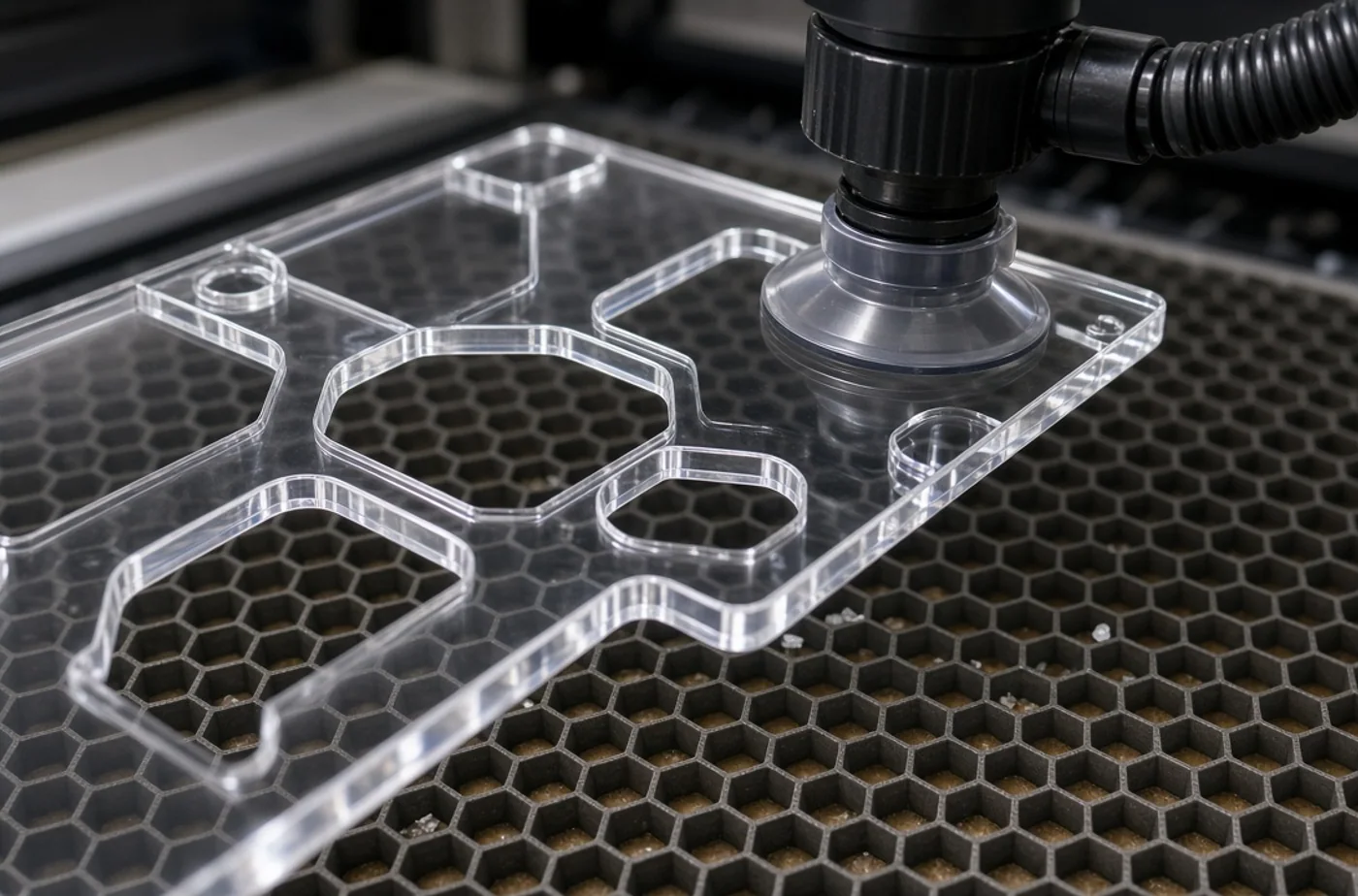 Custom fabrication detail related to laser cutting file preparation