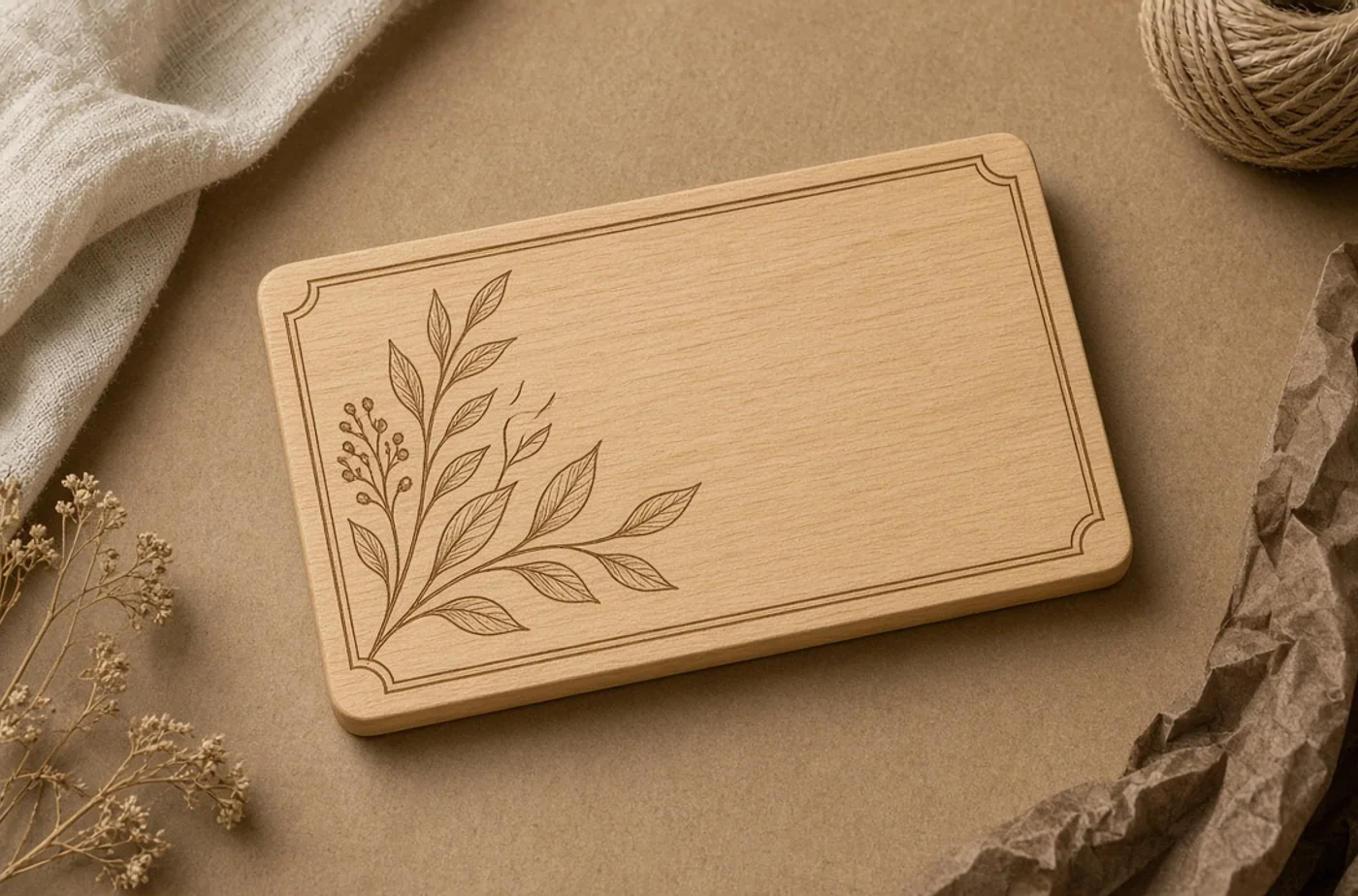 Finished custom product inspiration for laser engraving
