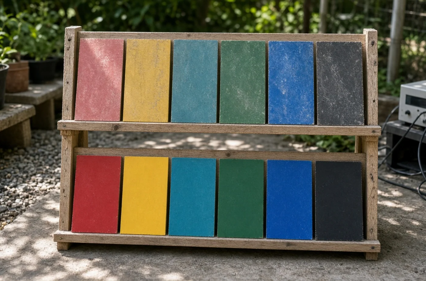 Custom fabrication detail related to outdoor sign material selection