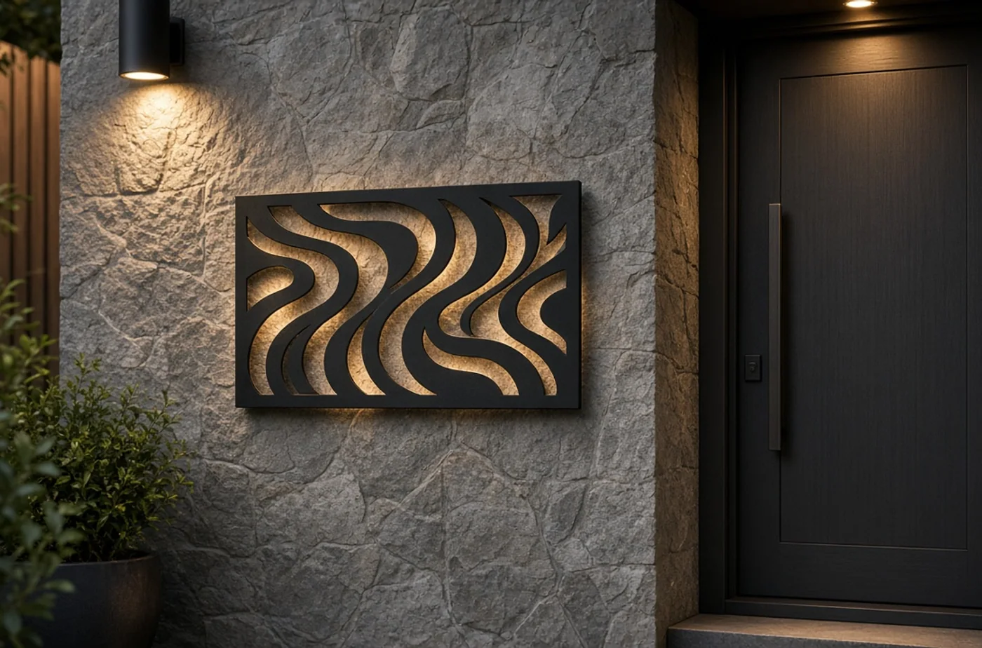 Finished custom product inspiration for outdoor sign material selection