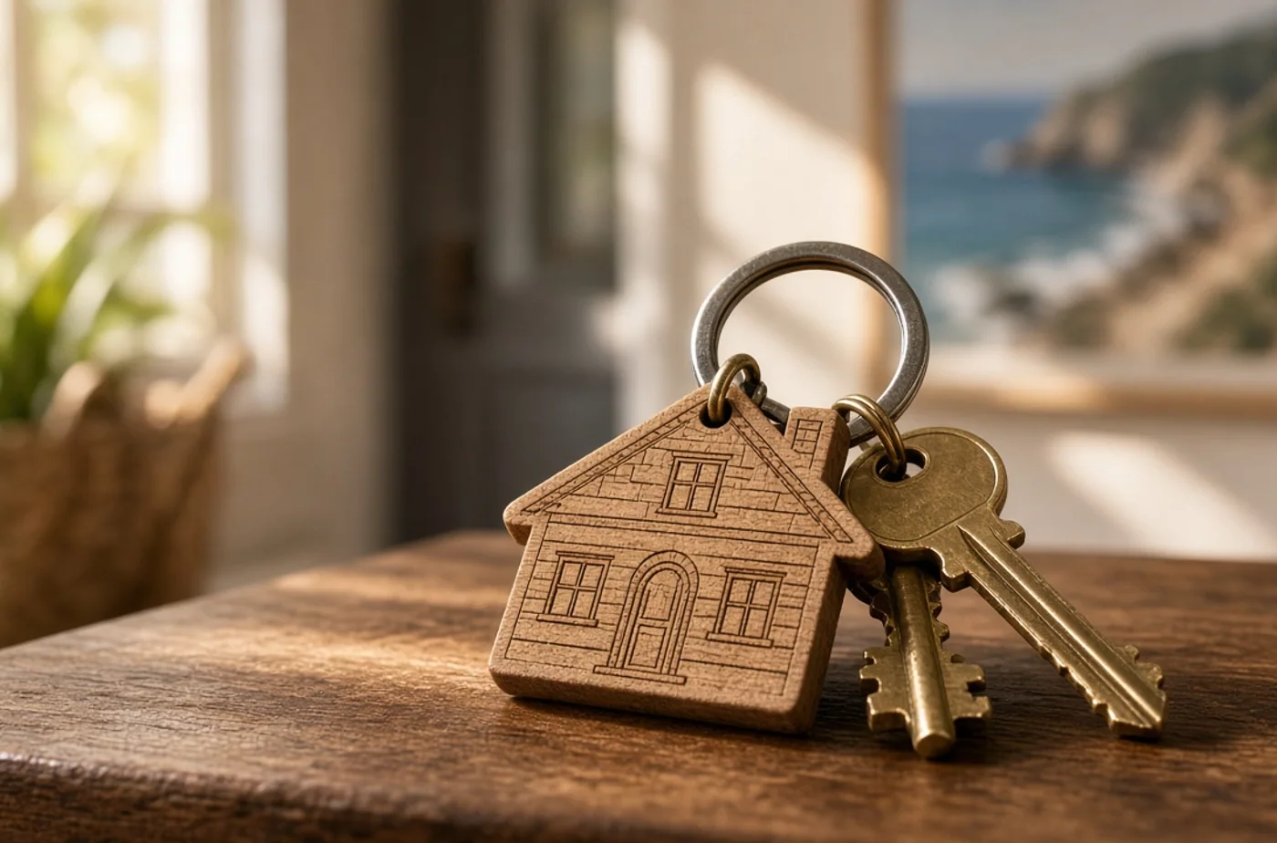 Custom fabrication detail related to personalized real-estate closing gifts