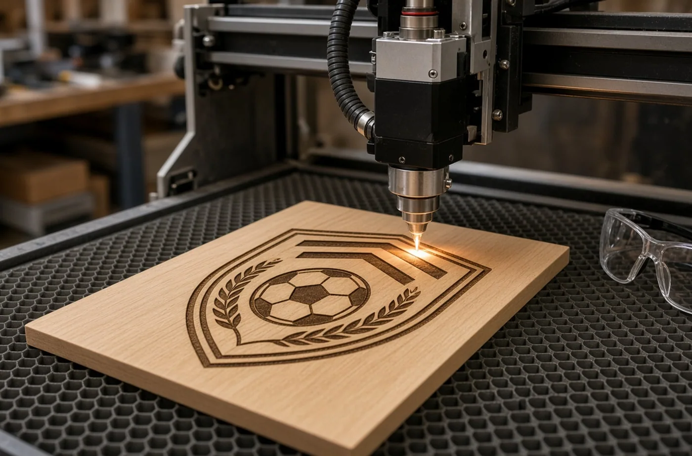Laser-Engraved Awards for Schools, Teams, and Clubs example and material inspiration