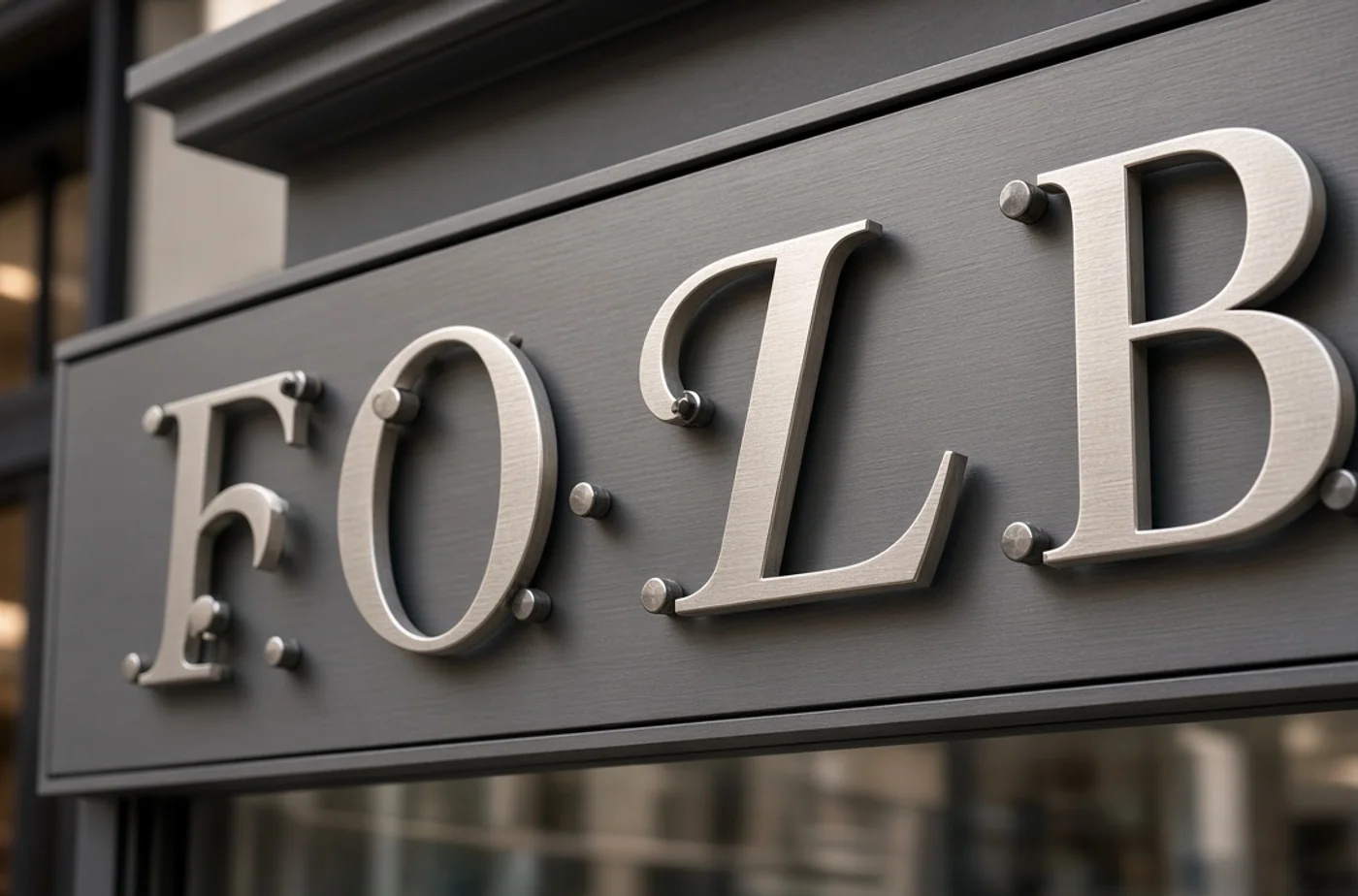 Finished custom product inspiration for storefront sign design